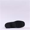 Pepe Saenz Sofia Front Zip Heel Boot - Black Leather